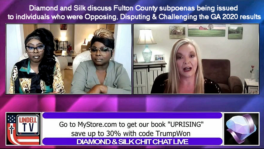 EP | 188 Diamond and Silk discuss Fulton County subpoenas being Opposers the GA 2020 results