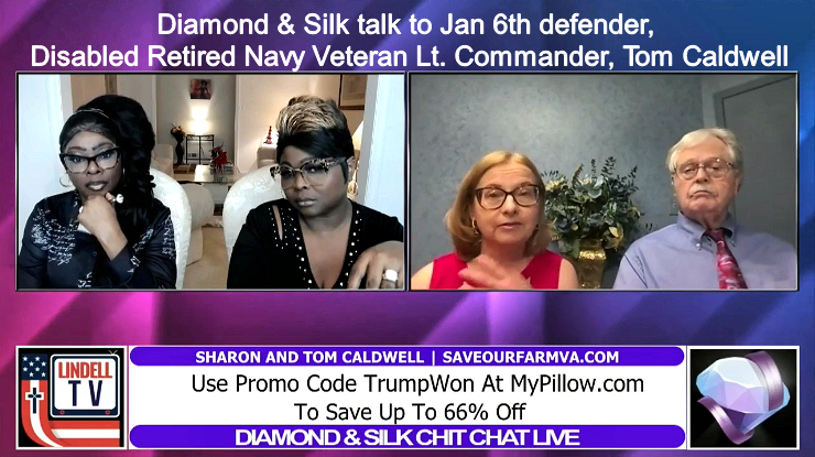 EP | 191 Diamond and Silk talk to Jan 6th defender, Disabled Retired Navy Veteran Lt. Commander, Tom Caldwell