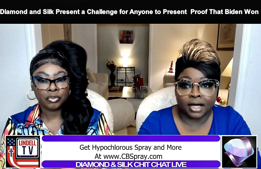 EP | 197 Diamond and Silk Present a Challenge for Anyone to Present  Proof That Biden Won