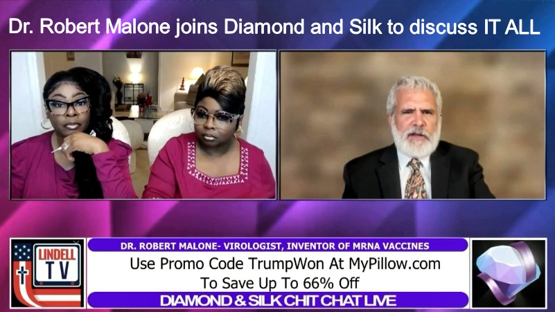 EP | 223 Dr. Robert Malone joins Diamond and Silk to discuss IT ALL