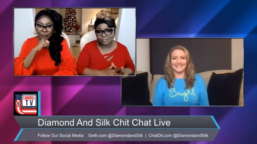 EP | 92 Diamond & Silk Chit Chat Live Joined Jenna Ellis Esq