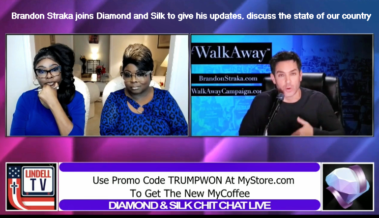 EP | 213 Brandon Straka joins Diamond and Silk to give his updates, discuss the state of our country