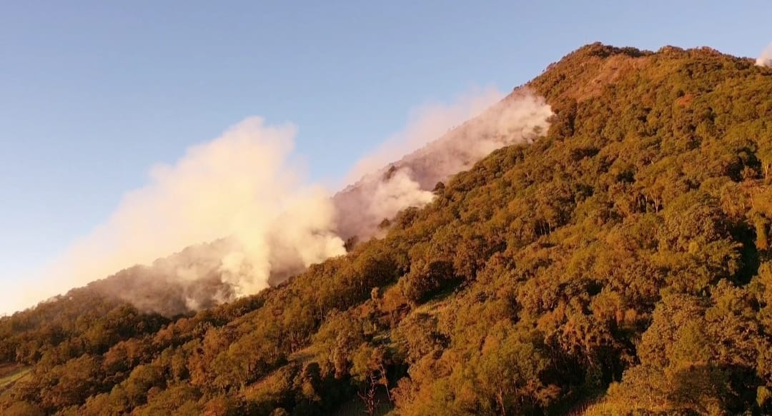 ¿Guatemala pedirá ayuda extranjera para sofocar incendio en Volcán de Agua?