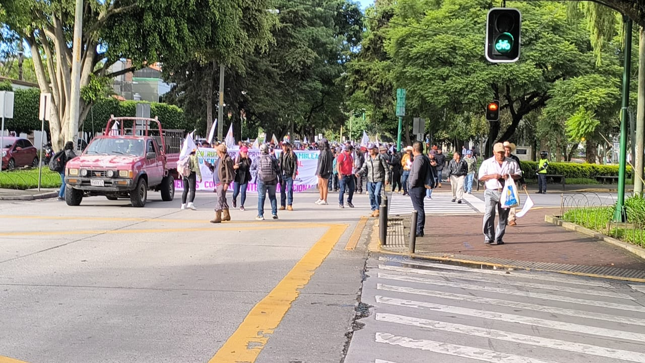 Caminata de Codeca avanza en distintos puntos de Guatemala