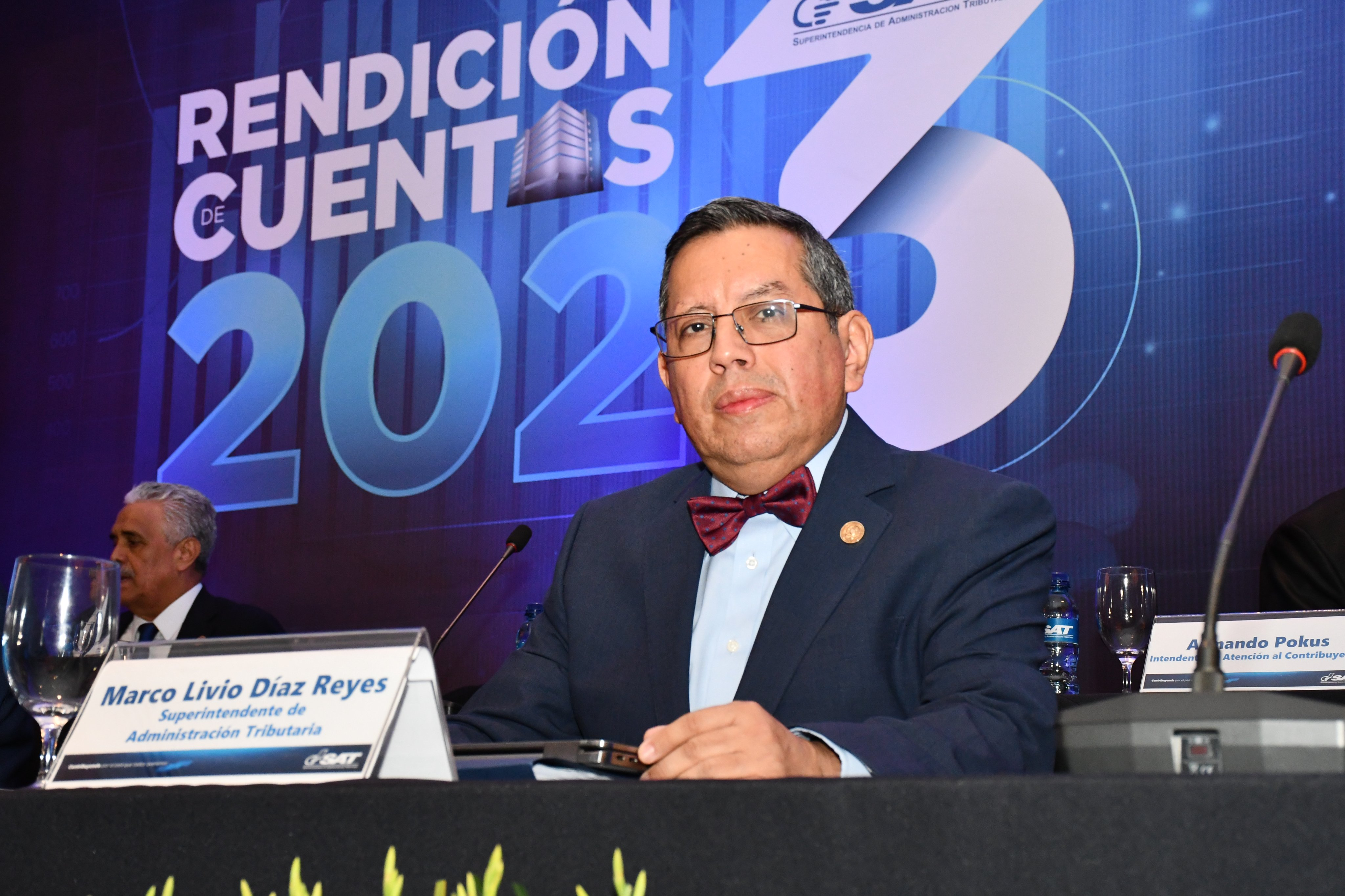 ¿Marco Livio Díaz seguirá como superintendente de la SAT? Esto responde