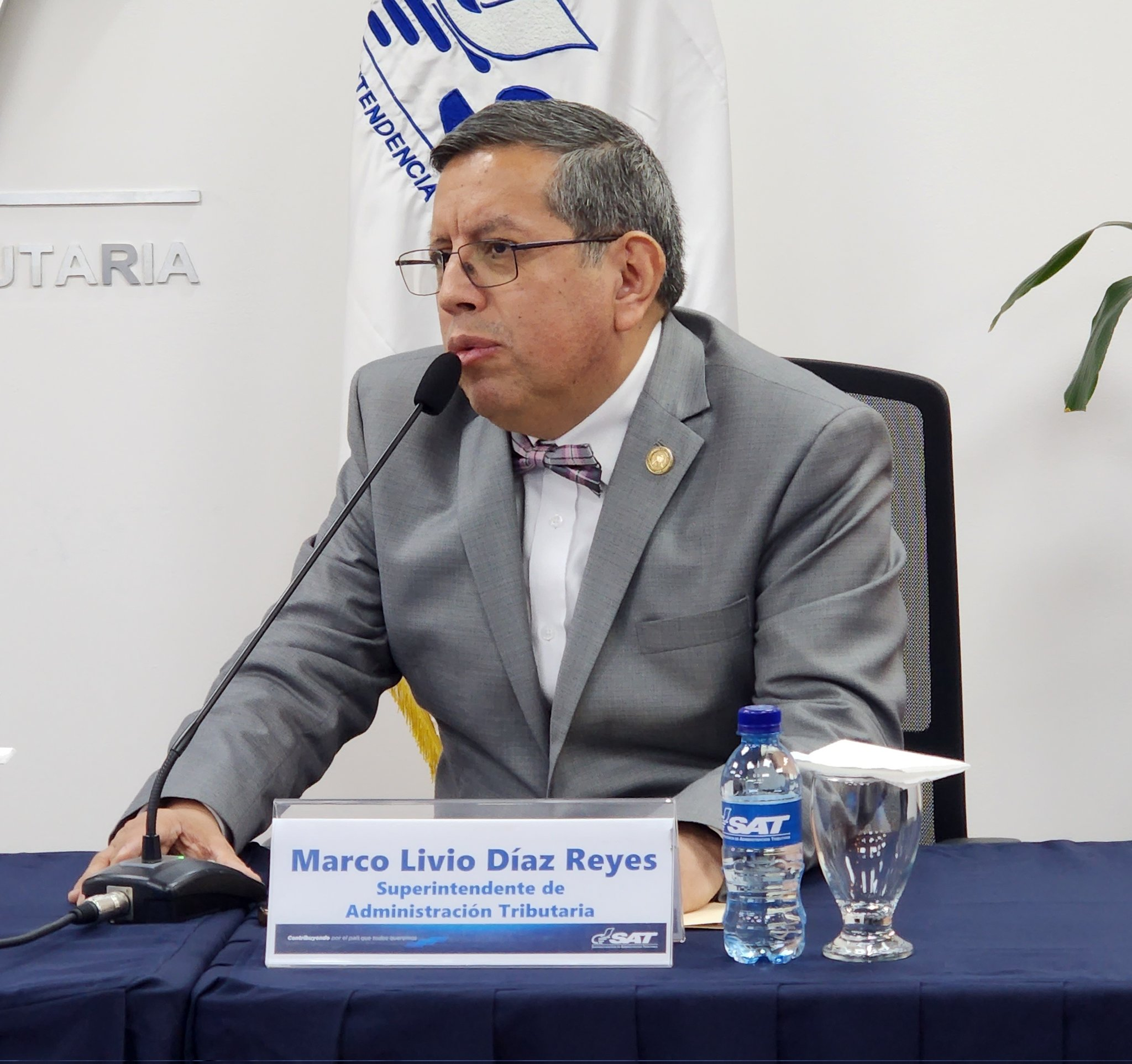Marco Livio Díaz confirmado como superintendente de la SAT