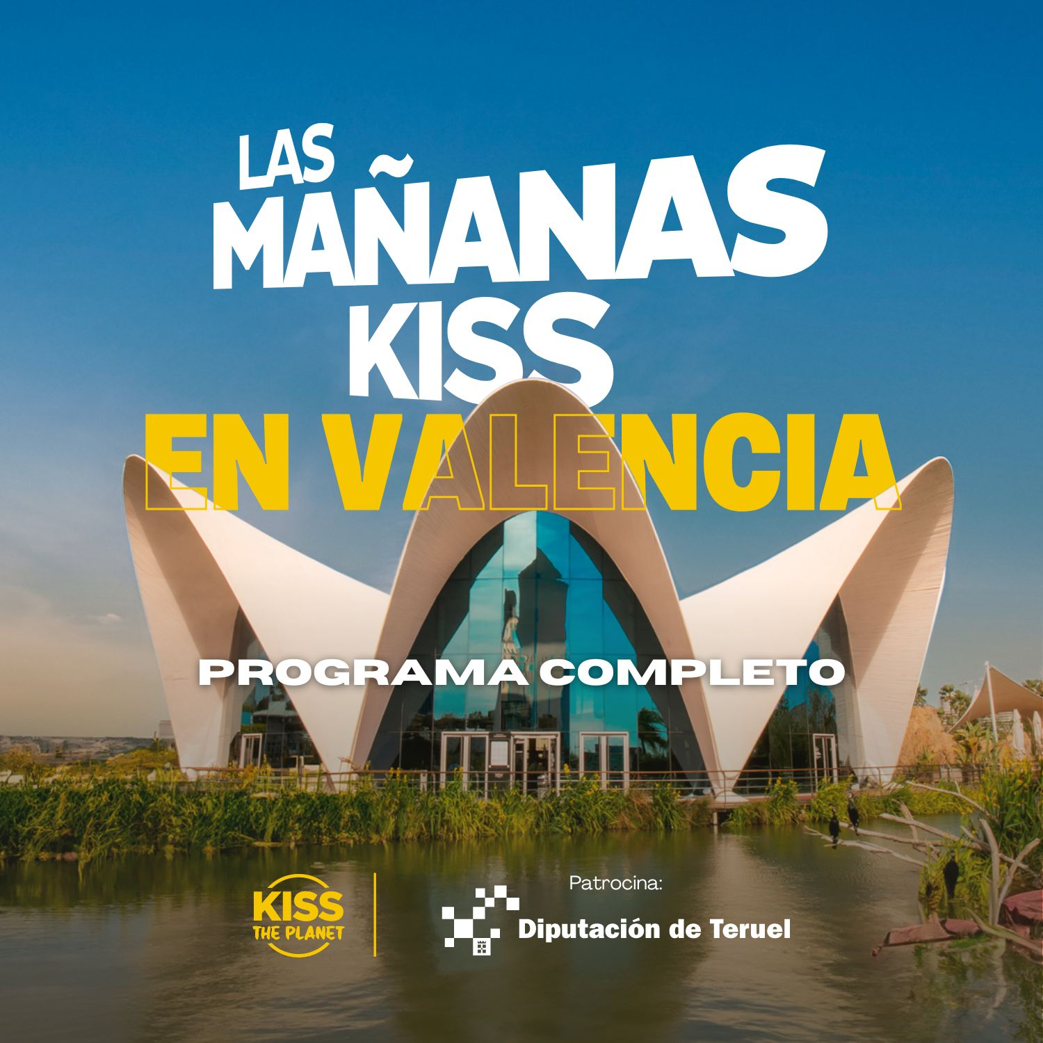 Las Mañanas KISS desde VALENCIA (12/04/2024 - 07-08 h.)