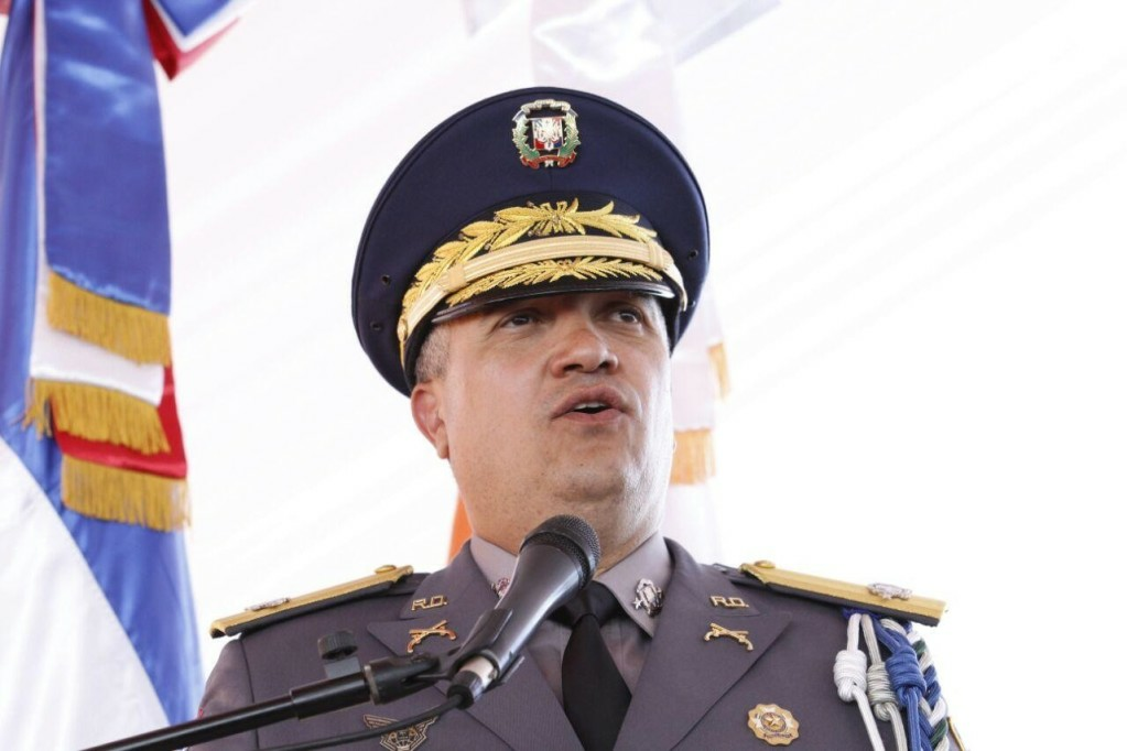 Jefe de la Policía Nacional, Ney Aldrin Bautista.