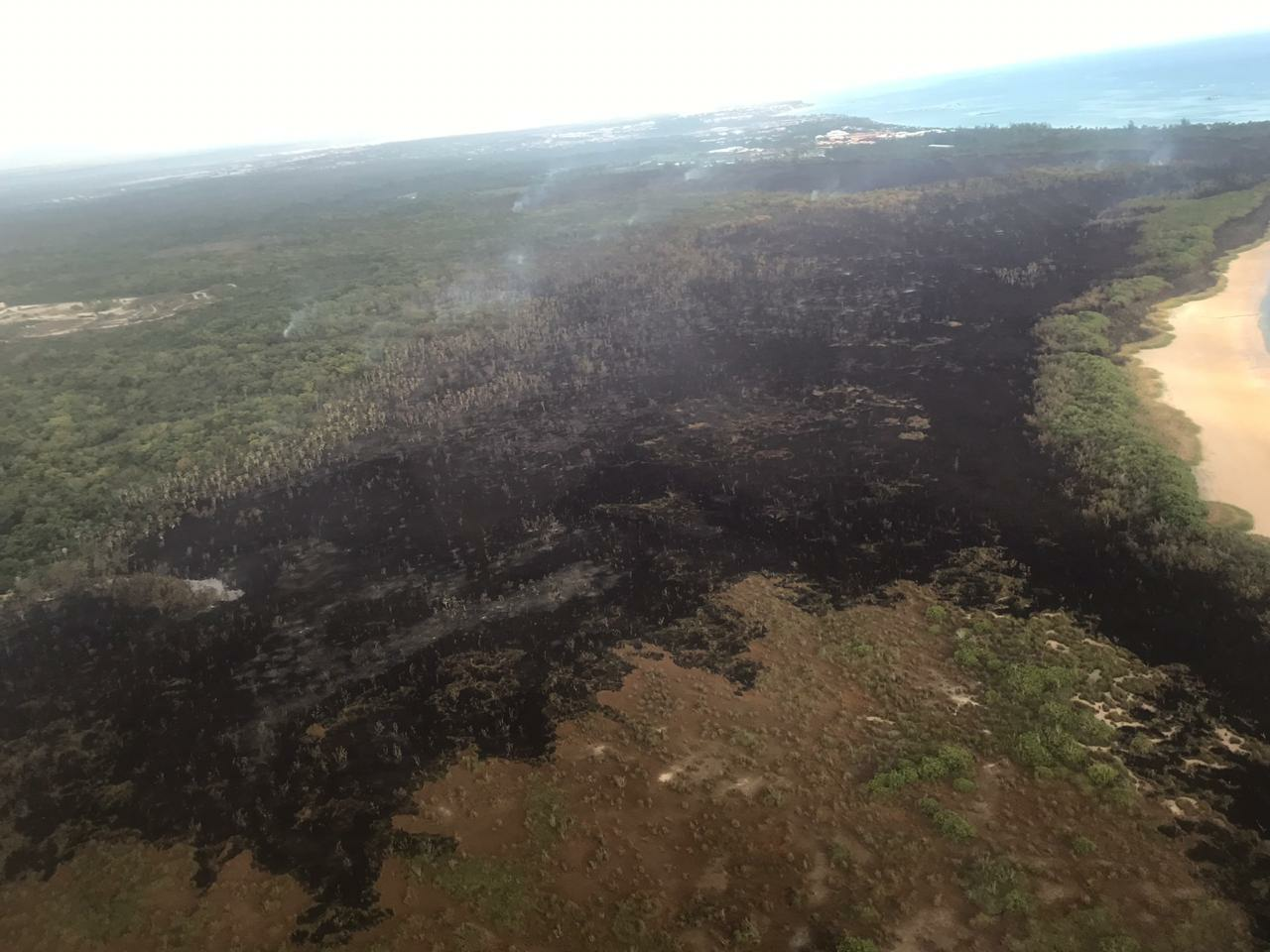 Medio Ambiente: fuego en Cabeza de Toro está controlado en un 97 %