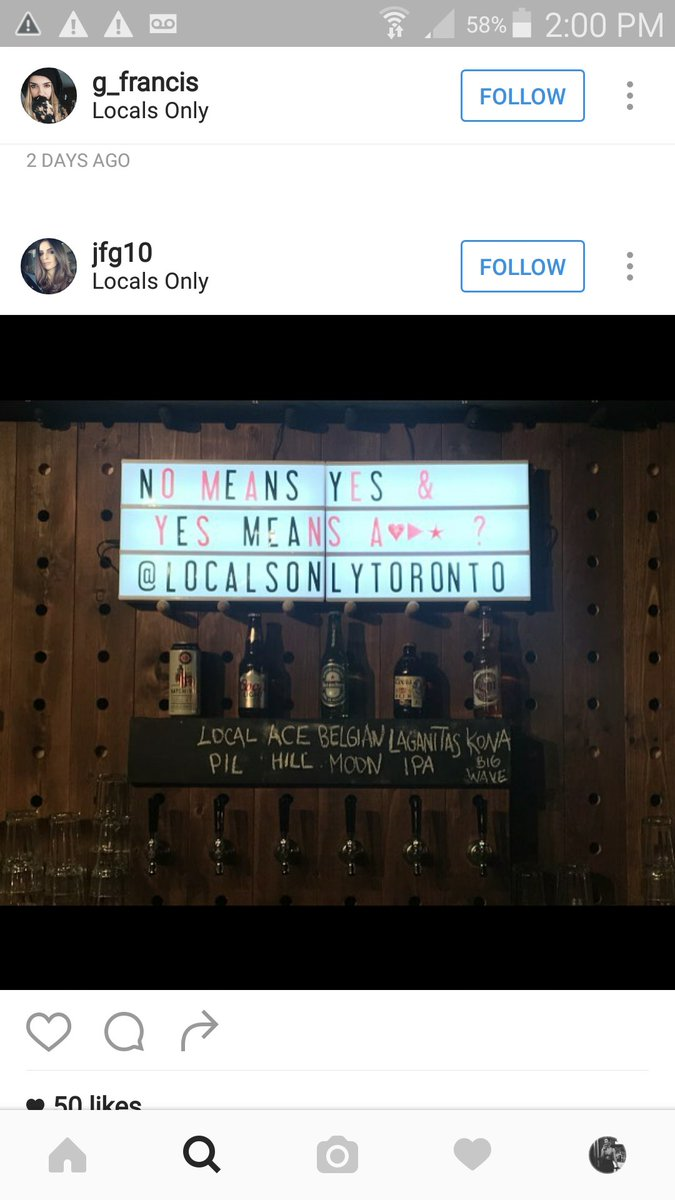 Toronto Bar Under Fire for "No Means Yes" Sign