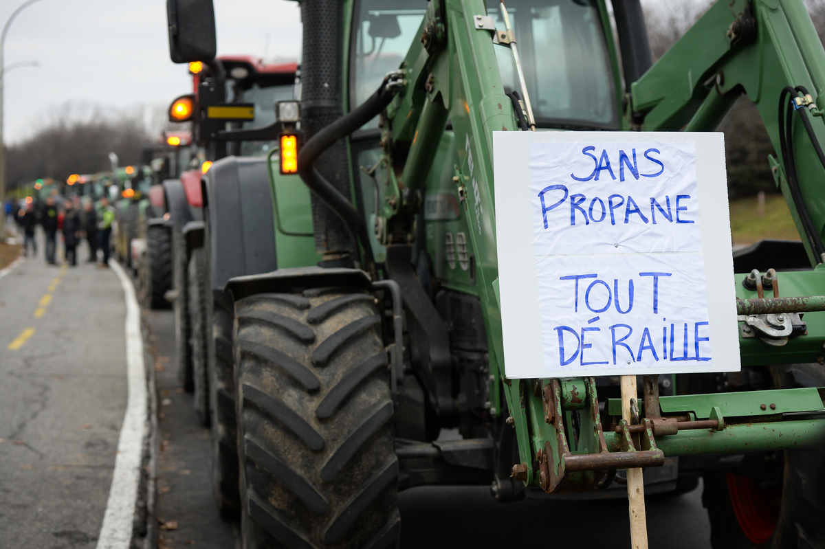 UPA : on veut que le CN priorise les wagons de propane