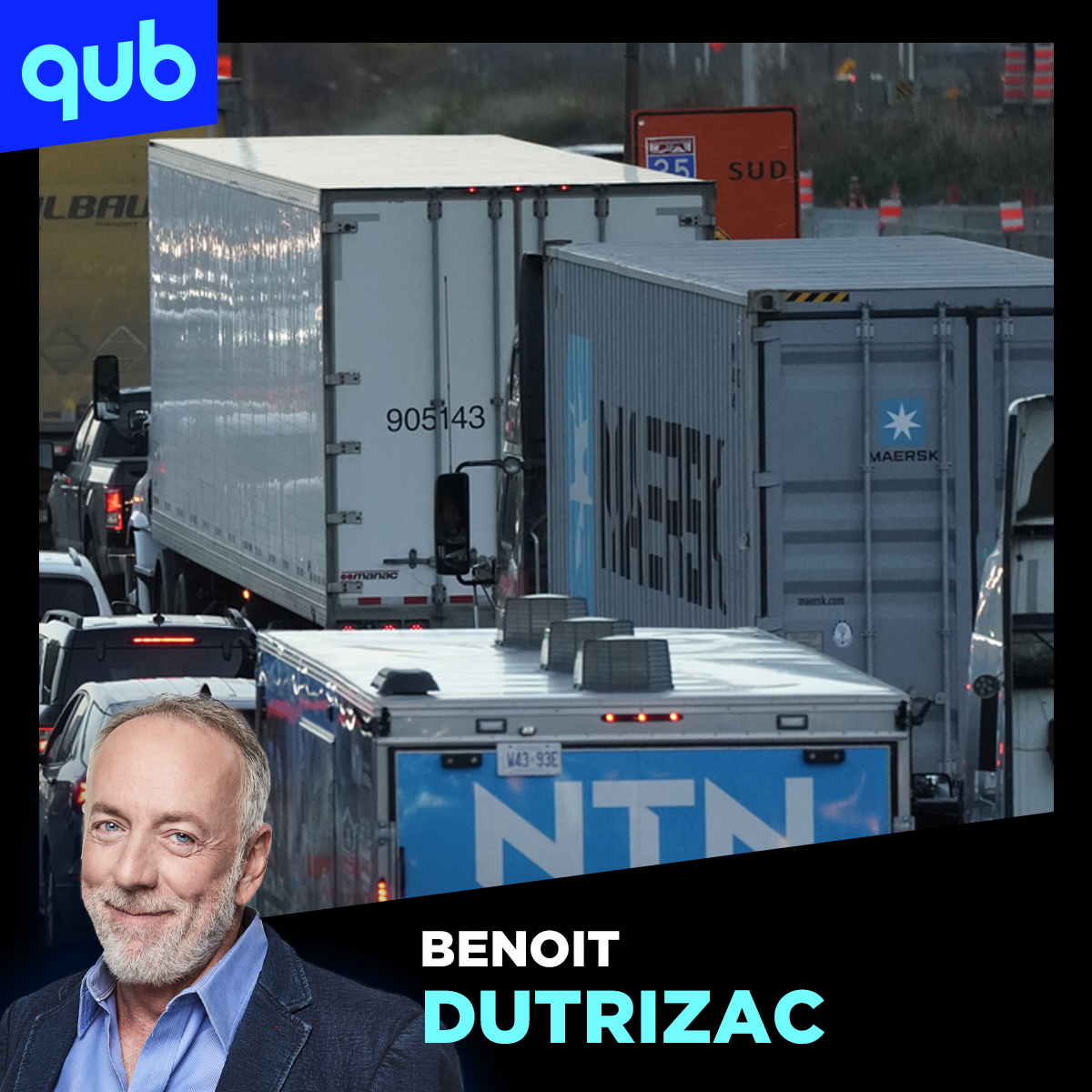 «Montréal, pour bien des camionneurs, c’est très négatif», dit le président de Truck Stop Québec, Benoit Therrien