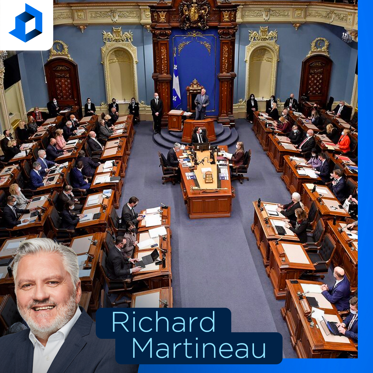 «Tellement performant, le ministre Éric Caire!», lance Richard