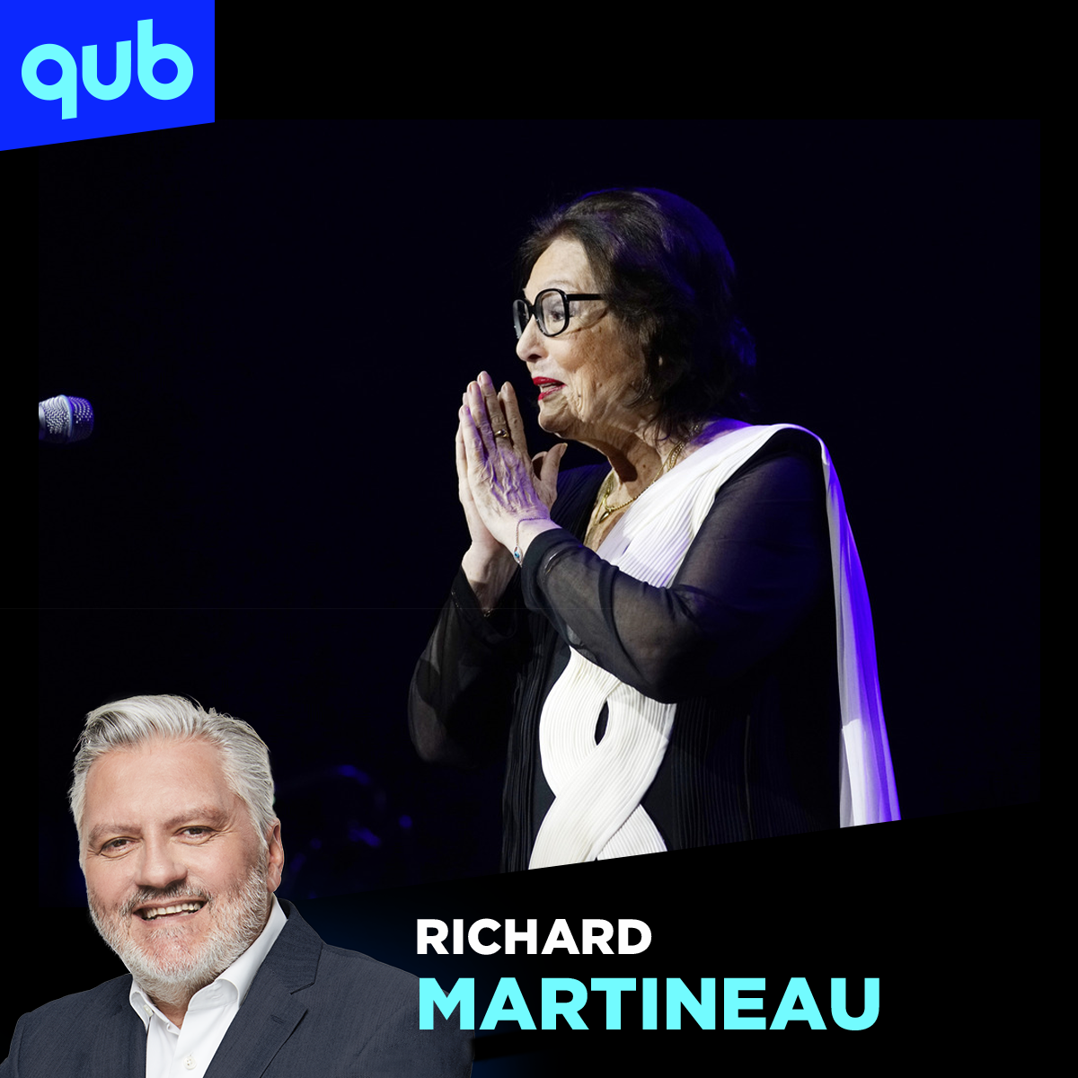 Richard a une anecdote juteuse au sujet de Nana Mouskouri!