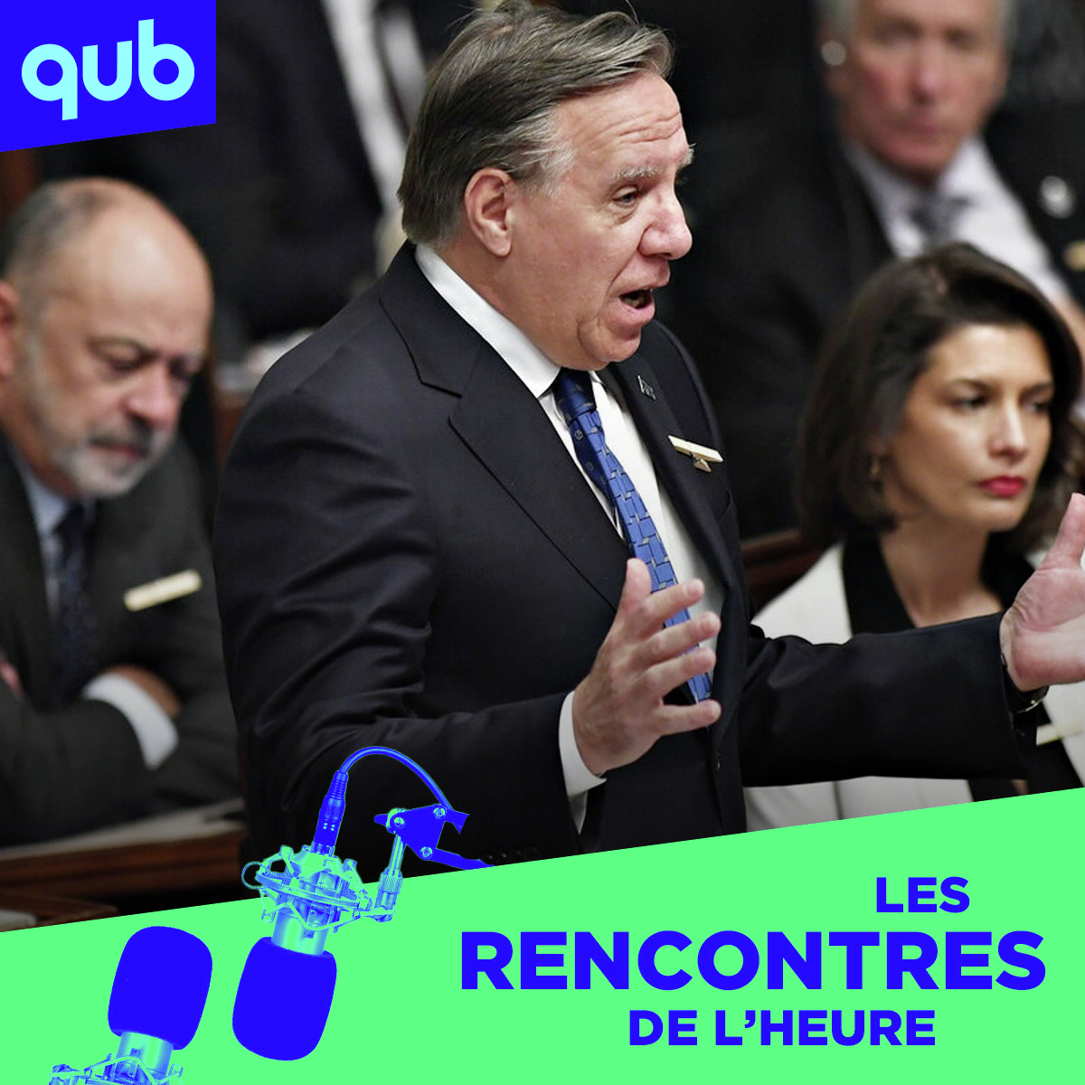 François Legault a eu une «bulle au cerveau»  !