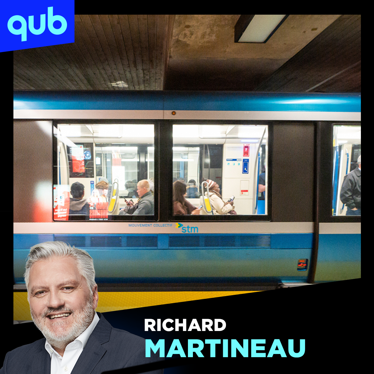 La fille de Richard Martineau s'est faite attaquer dans le métro!