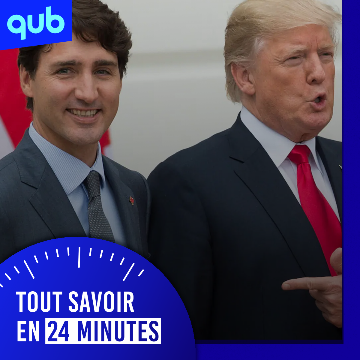 Justin Trudeau en arrache et… Trump se BIDONNE !