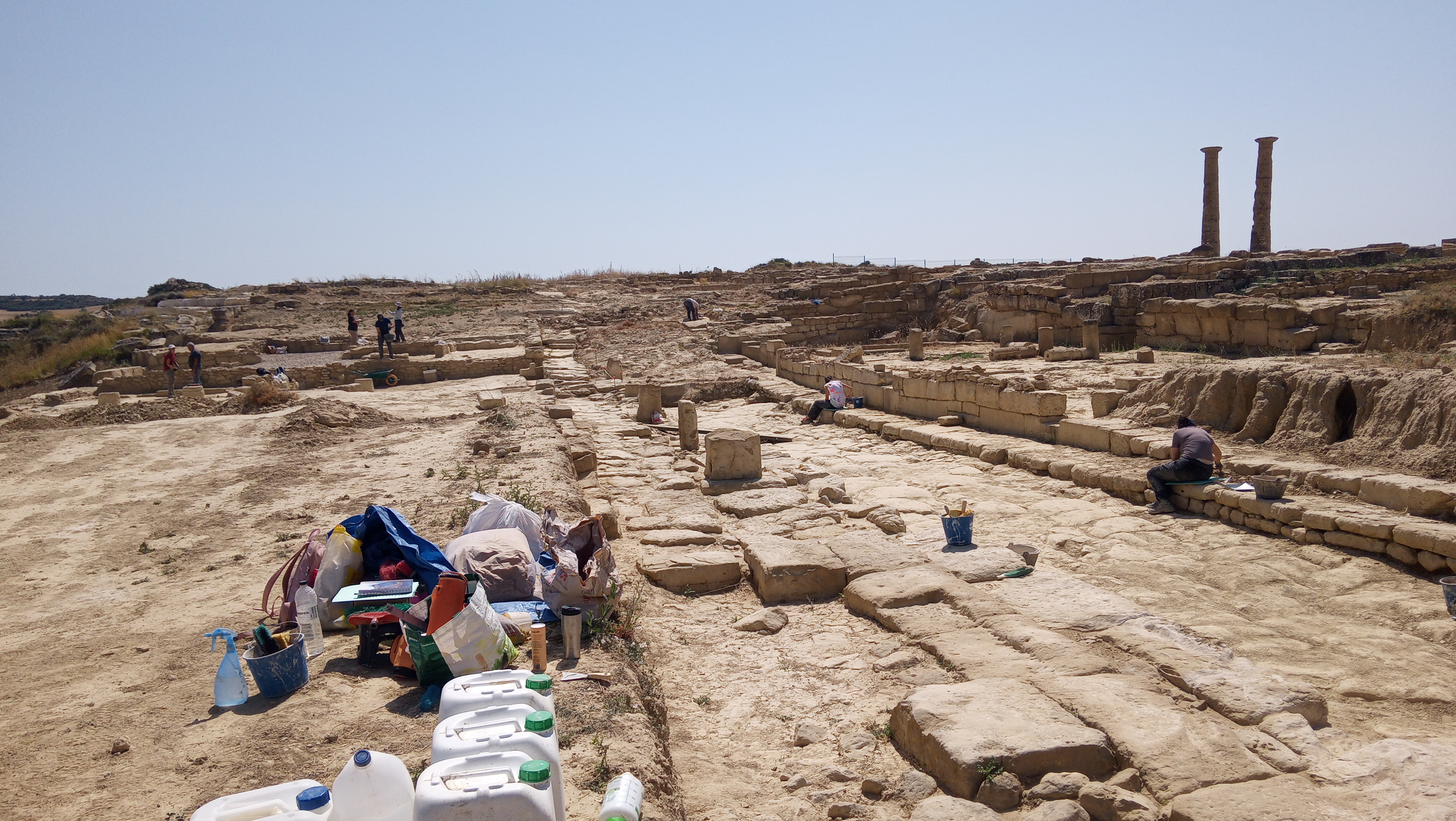 Los secretos que esconde Los Bañales, uno de los yacimientos romanos más relevantes de España