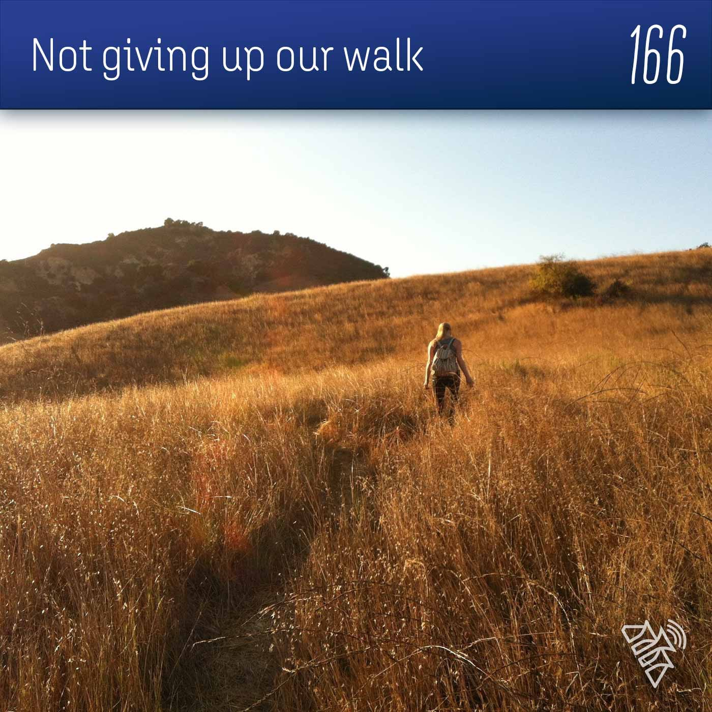 Not giving up our walk in the Lord - Pr Rex Haese - 166