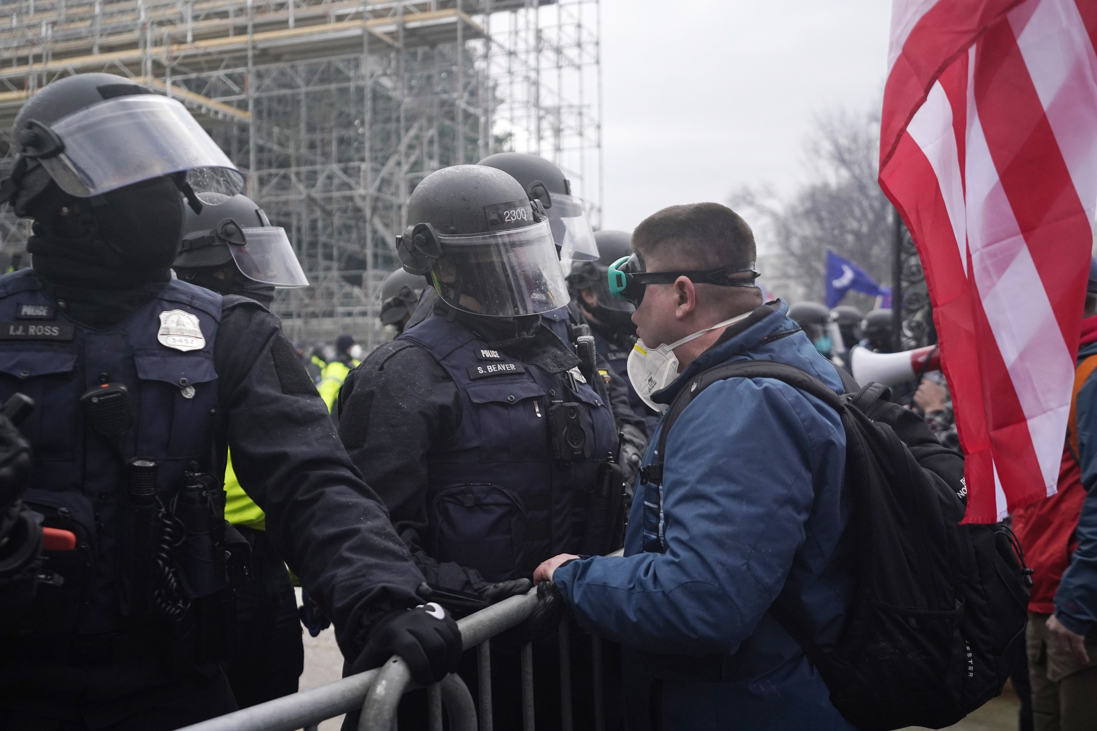 Phone call with Rep. Mike Levin during Capitol protests