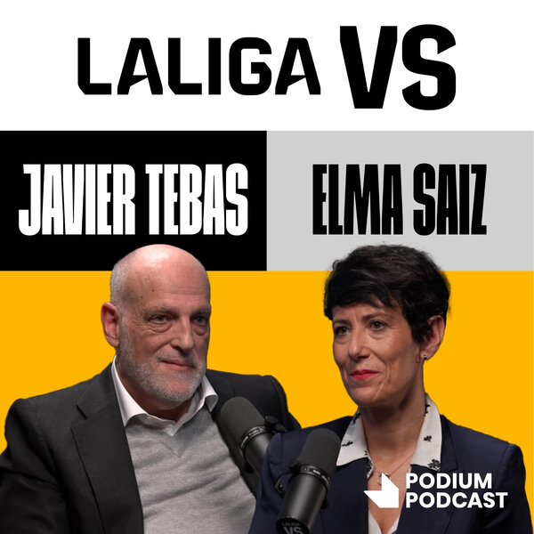 Imagen de Elma Saiz y Javier Tebas – T02E02