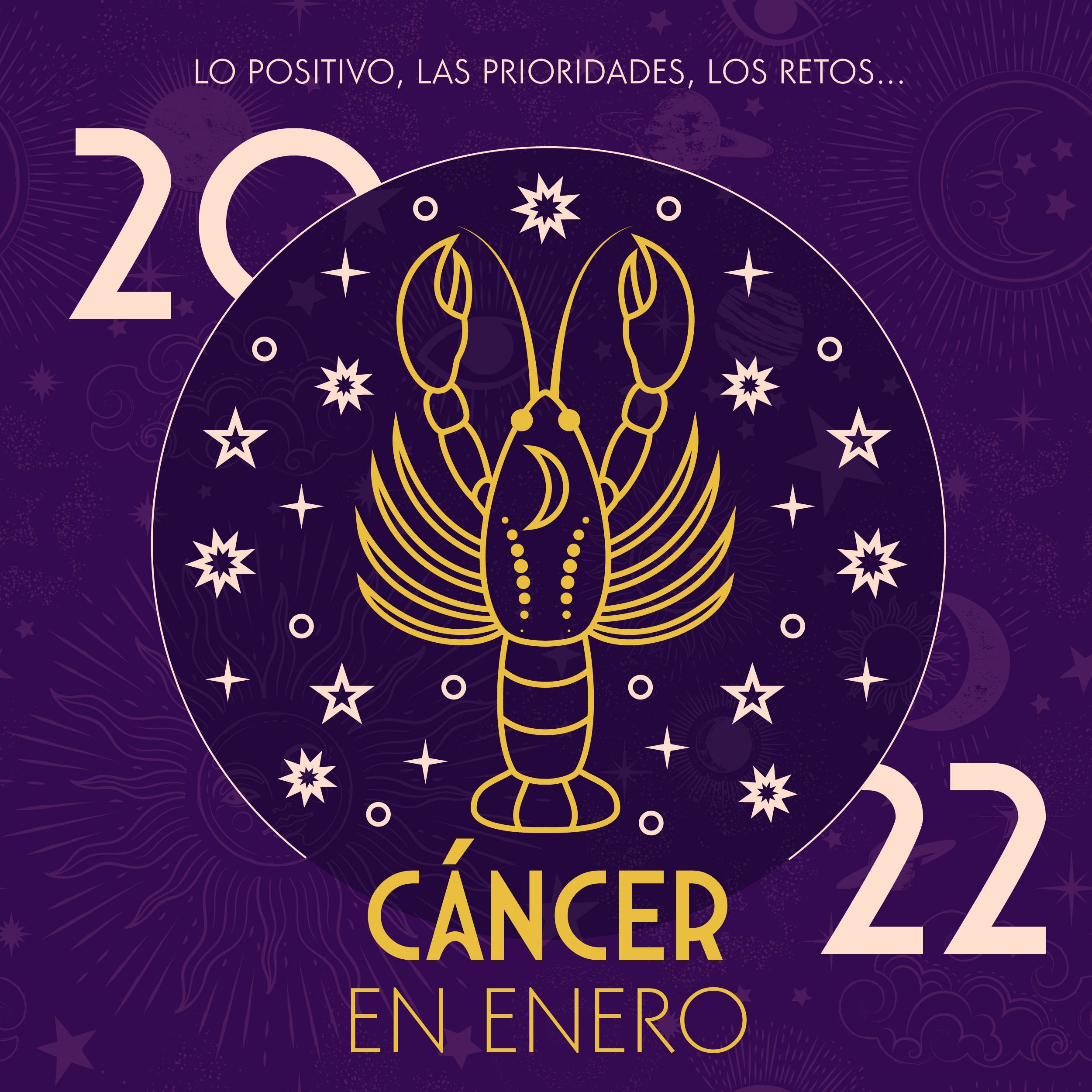 Podcast de astrología | Cáncer en enero de 2022 | Signos Zodiacales