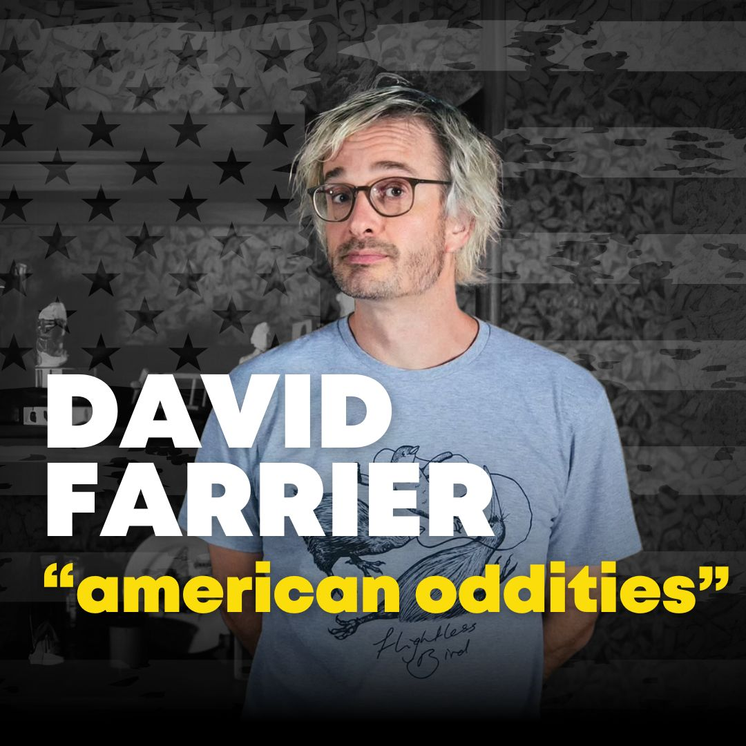 "American Oddities" with David Farrier - podcast episode cover