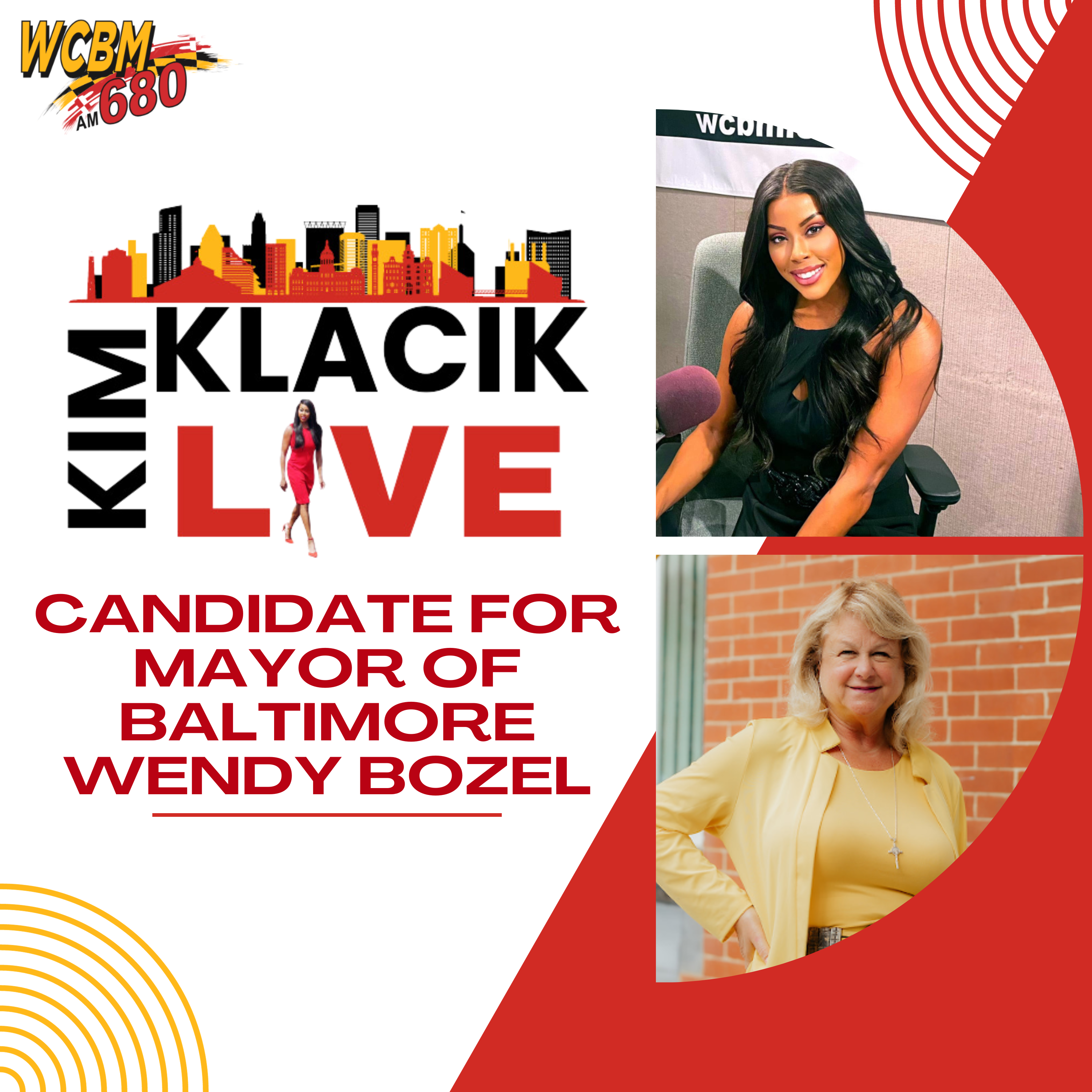 Kim interviews Candidate for Mayor of Baltimore Wendy Bozel