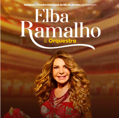 Elba Ramalho no Teatro Municipal