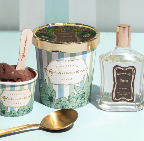 Granado lança sorveteria inspirada nas fragrâncias da marca