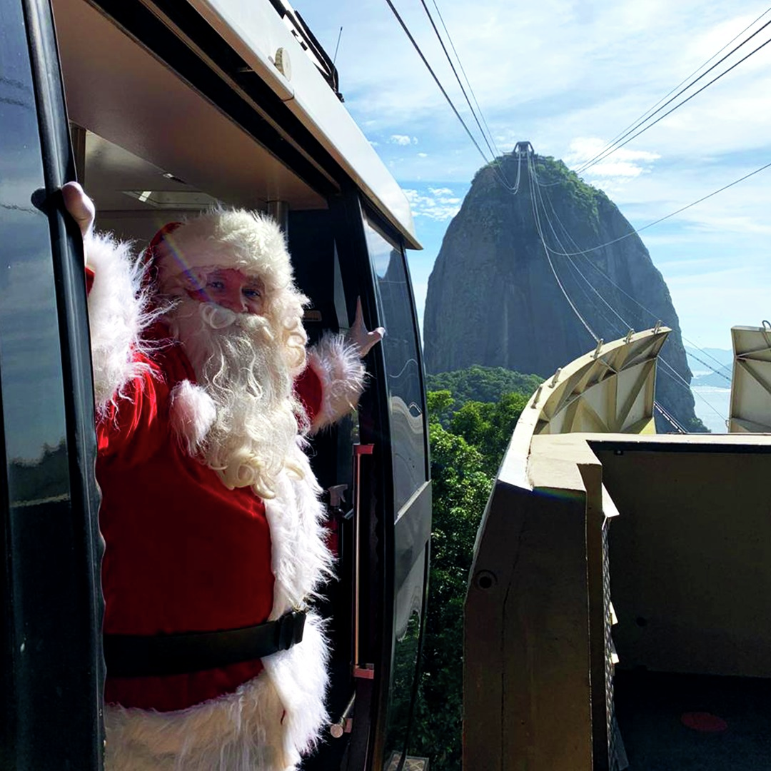 Papai Noel no Parque Bondinho Pão de Açúcar