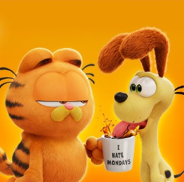 'Garfield: Fora de casa' diverte com aventura animada