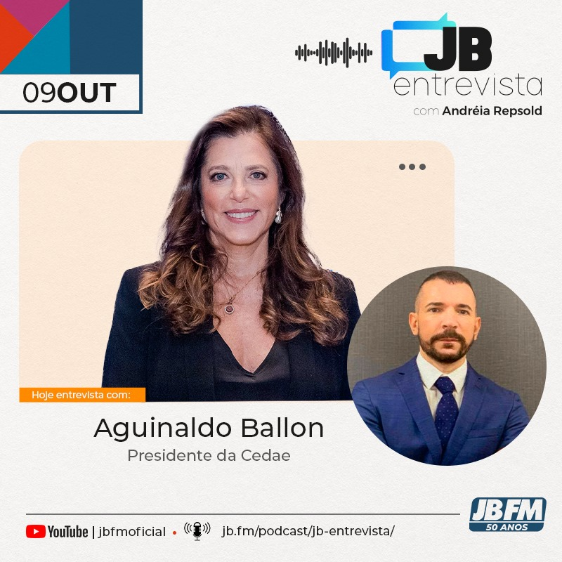 Entrevista com Aguinaldo Ballon - Presidente da Cedae