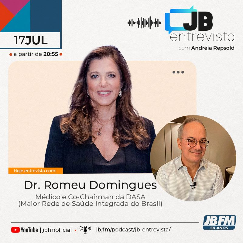 Entrevista com Dr. Romeu Domingues, Médico e Co-Chairman da DASA - Maior Rede de Saúde Integrada do Brasil