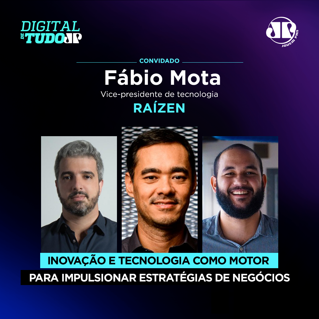 Fábio Mota - vice-presidente de tecnologia da Raízen
