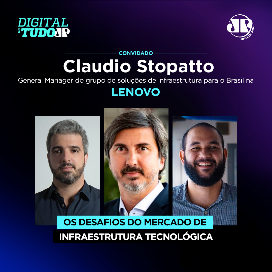 Claudio Stopatto - General Manager do grupo de soluções de infraestrutura da Lenovo para o Brasil