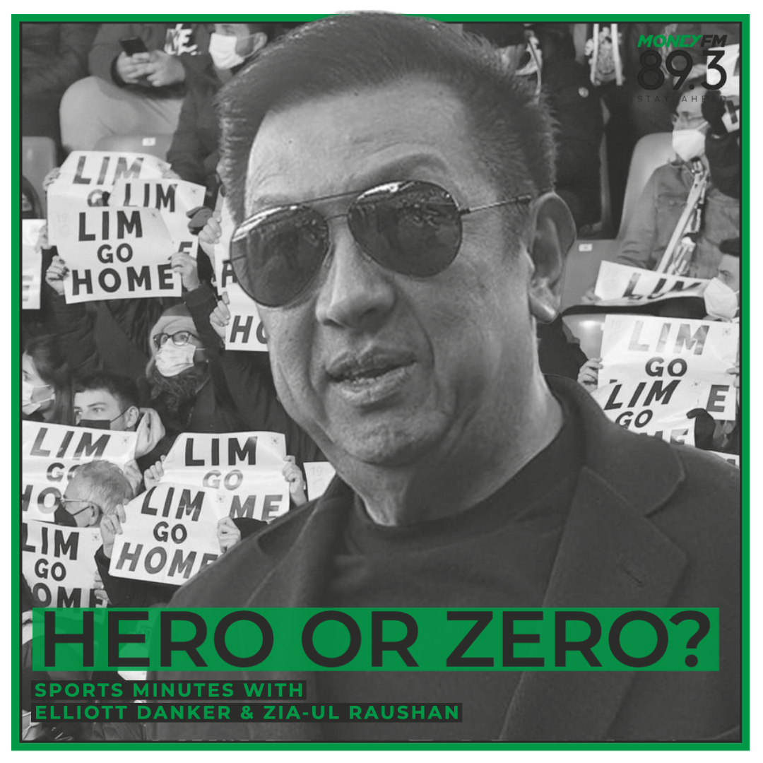 Sports Minutes: Peter Lim, a hero or zero?