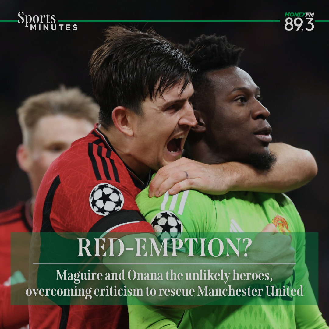 Sports Minutes: Maguire & Onana, the unlikely heroes for Manchester United