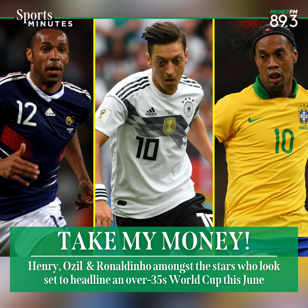 Sports Minutes: Nostalgia is the name of the game as Over-35 World Cup takes shape!