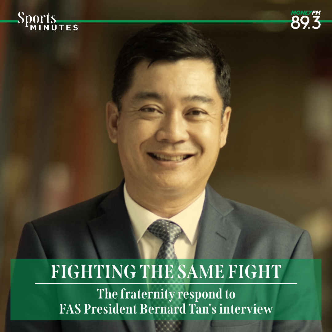 Sports Minutes: The fraternity responds to FAS President Bernard Tan