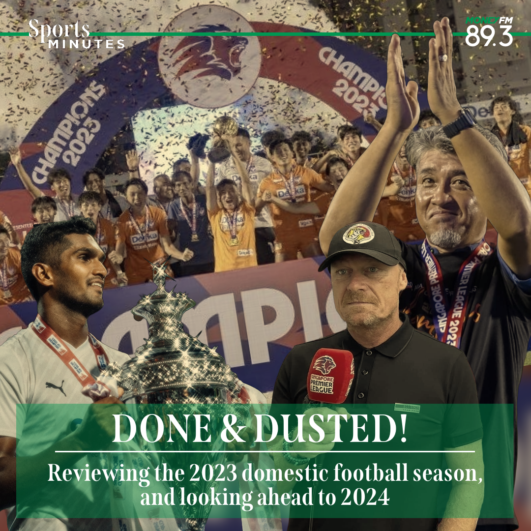 Sports Minutes: Reviewing the thrills & spills of the 2023 domestic football season in Singapore