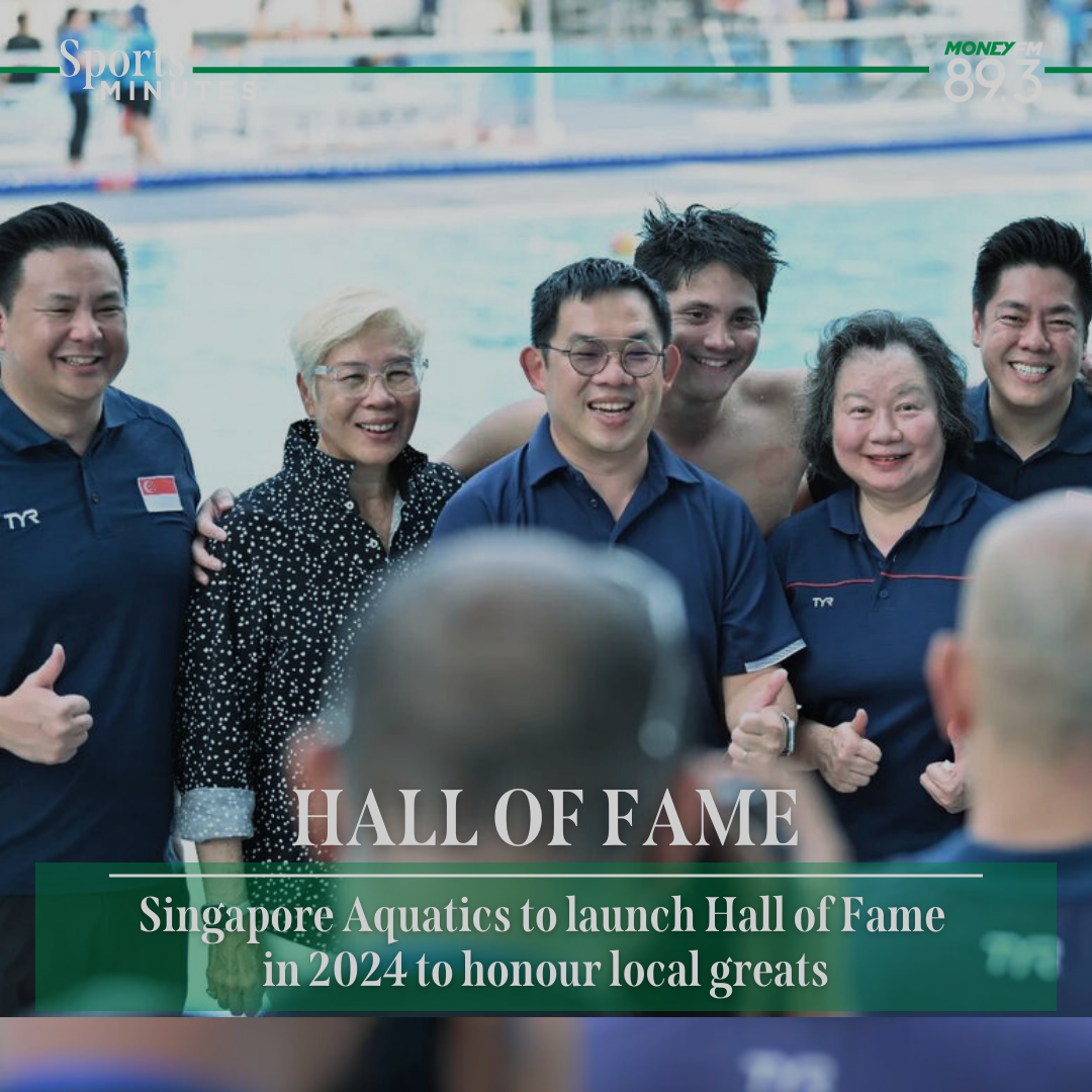 Sports Minutes: Singapore Aquatics celebrates it's heroes