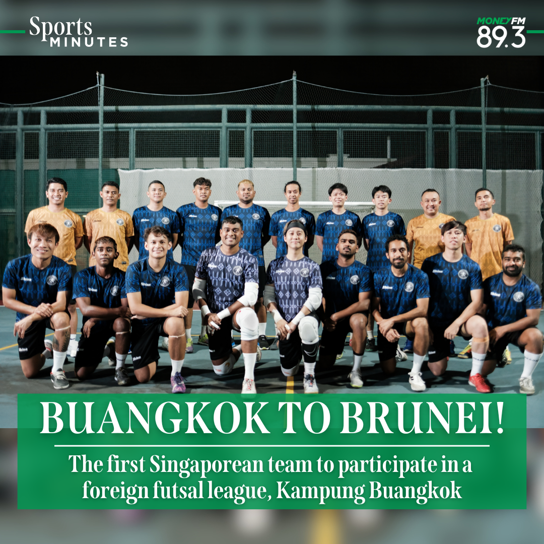 Sports Minutes: From Buangkok to Brunei, the FIRST Singaporean team to compete in a regional futsal league