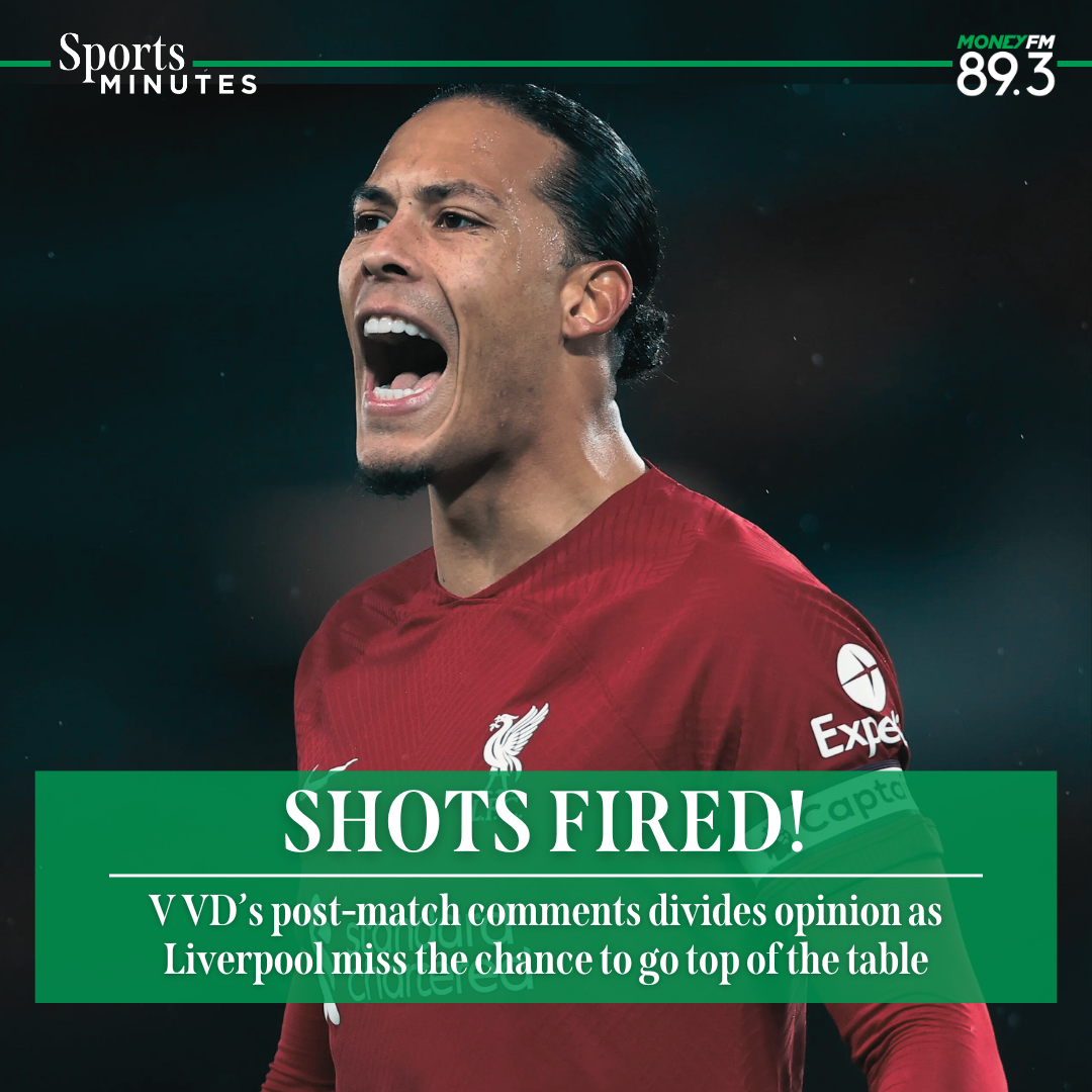 Sports Minutes: Anfield stalemate sparks accusations of arrogance!