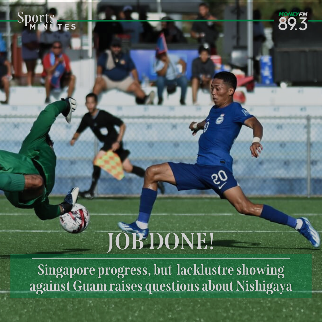 Sports Minutes: Singapore progress, but what about the process?