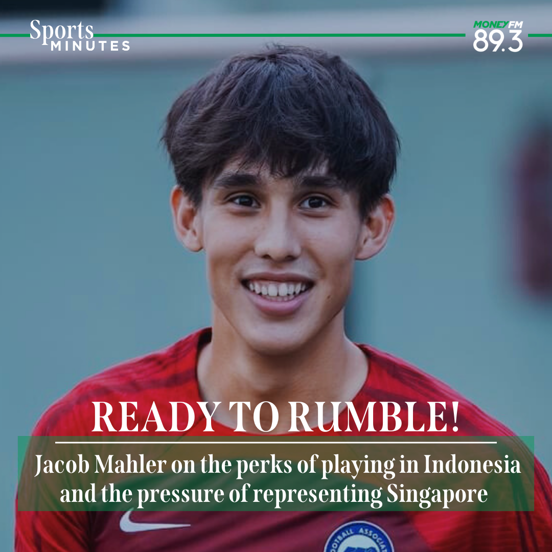 Sports Minutes: Jacob Mahler on his Indonesia exploits, and flying the flag for Singapore