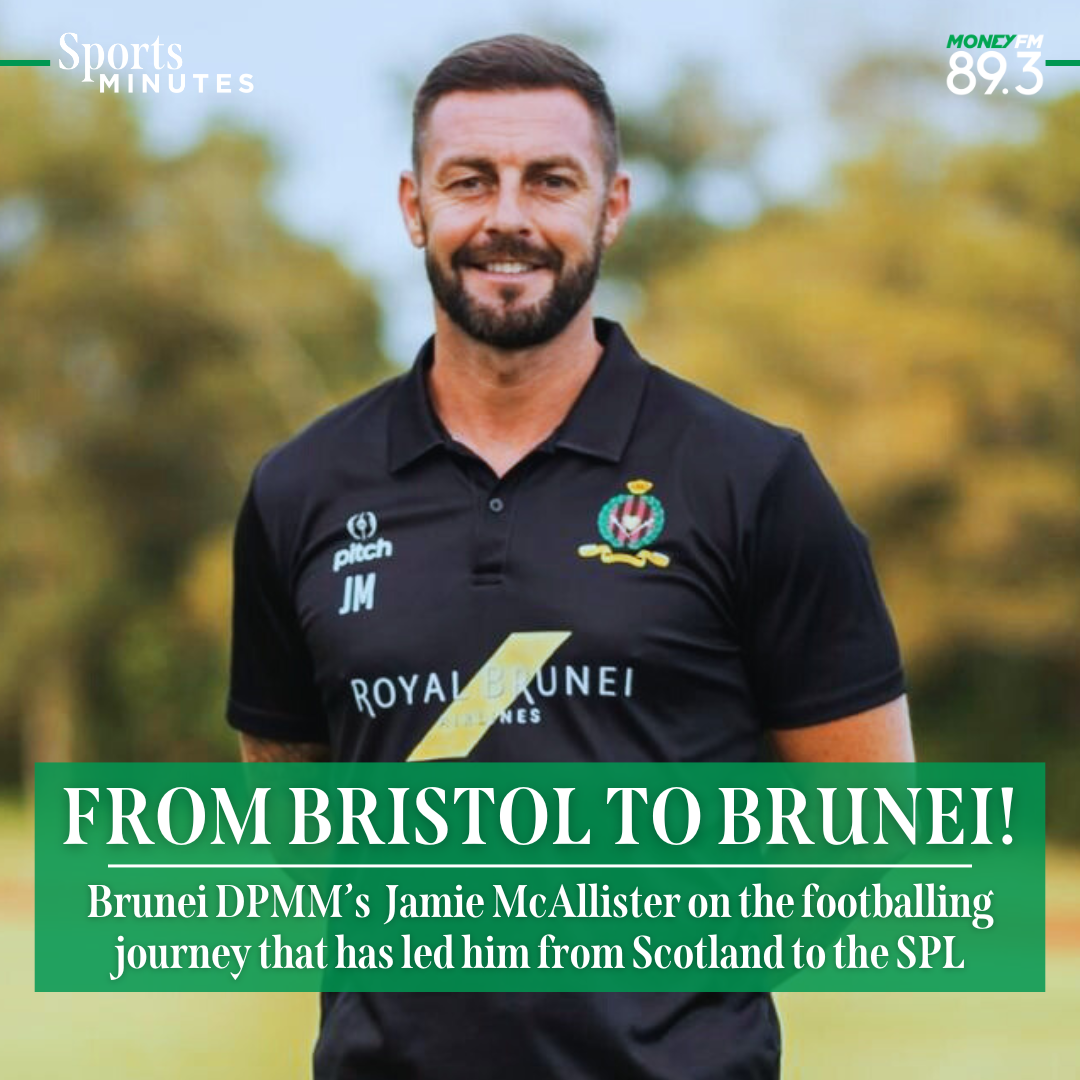 Sports Minutes: From Bristol to Brunei, meet Jamie Mcallister!