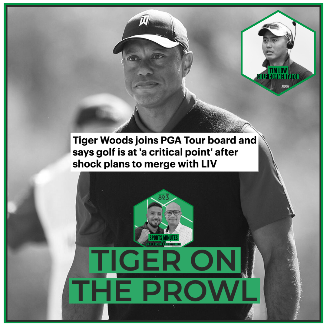 Sports Minutes: What will Tiger Woods bring to his new player director role with the PGA Tour?