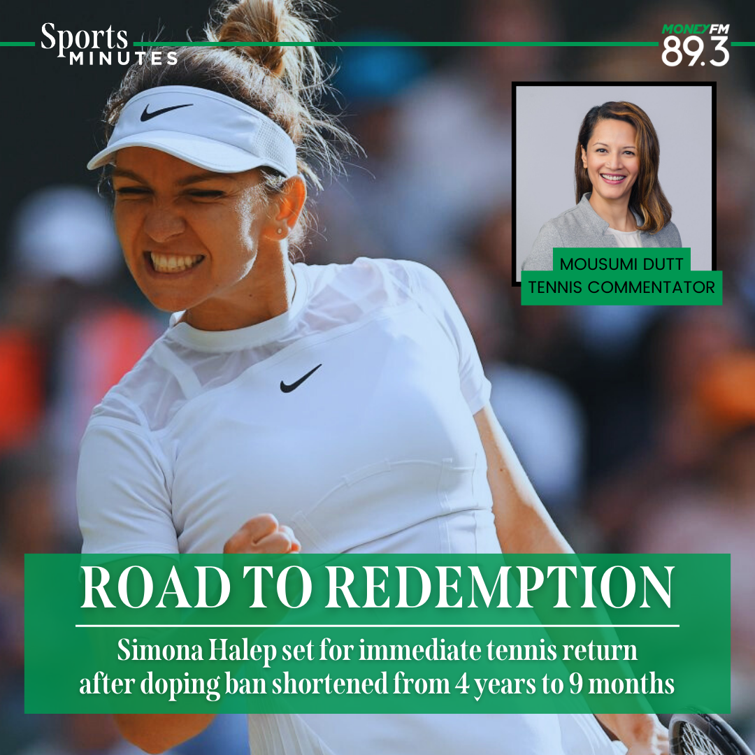 Sports Minutes: Simona Halep's 4-year doping ban reduced to 9 months. What next?