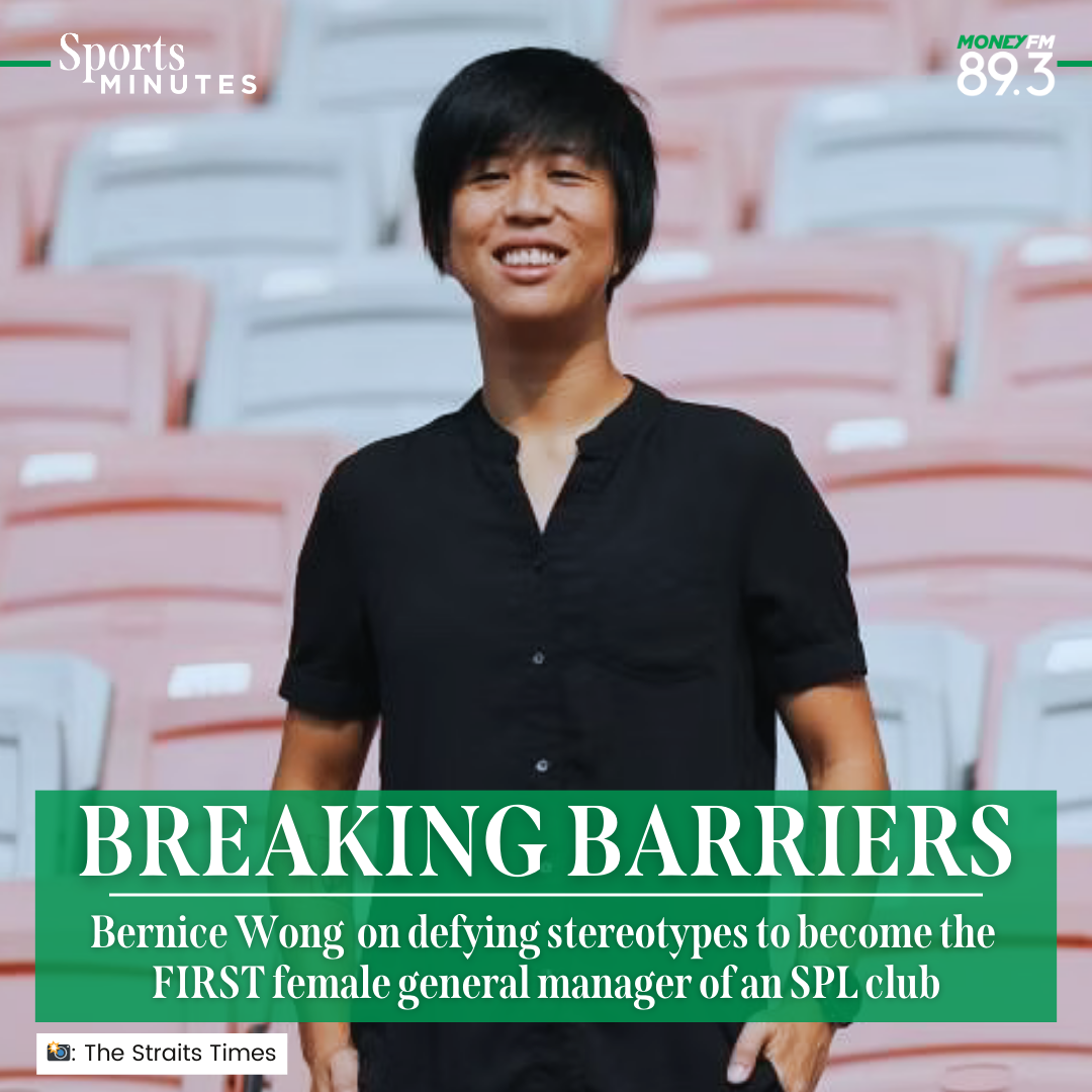 Sports Minutes: Bernice Wong, the FIRST female general manager of an SPL club